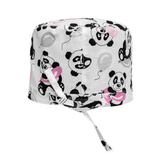 Scrub Cap Hat Medical Surgical Nurse Unisex Animal Print Uniform Panda Cute